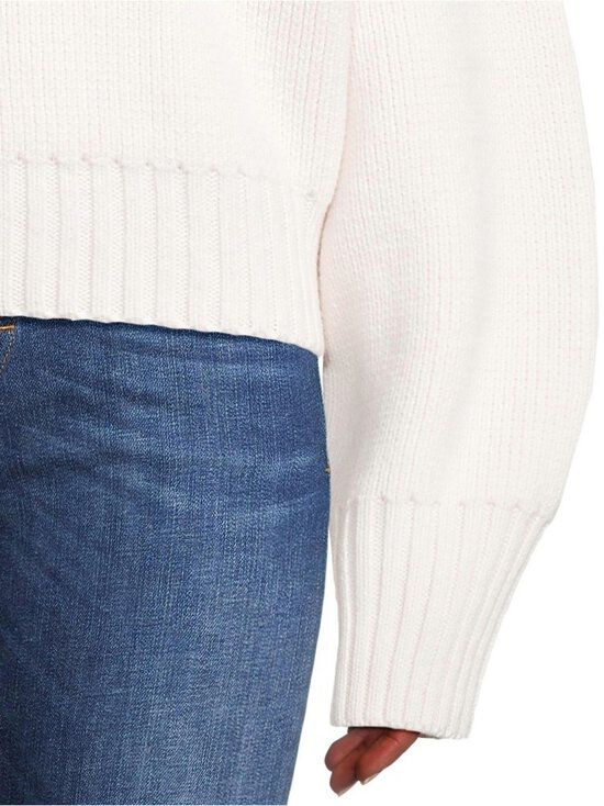 Róhe - Sculptural compact crewneck -neule - 112_310 OFF WHITE | Stockmann - photo 4