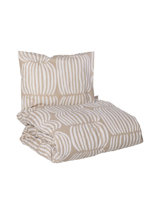 Pentik - Vilja Pussilakanasetti 150 x 210 + 50 x 60 cm - BEIGE - photo 1 Pentik - Vilja Pussilakanasetti 150 x 210 + 50 x 60 cm - BEIGE | Stockmann - photo 1