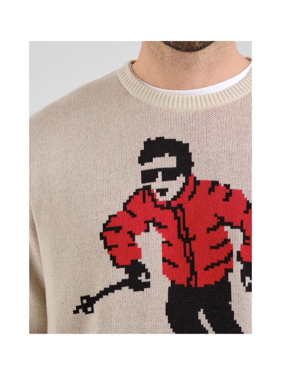 Dedicated - Mora O-neck -neule - FALLEN SKIER OAT WHITE - photo 3 Dedicated - Mora O-neck -neule - FALLEN SKIER OAT WHITE | Stockmann - photo 3