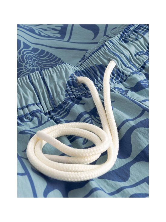 Dedicated - Birka-uimashortsit - OCEAN SQUARES BLUE | Stockmann - photo 2