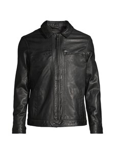 Allsaints - Luck-nahkatakki - BLACK | Stockmann