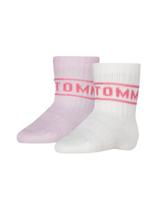 Tommy Hilfiger - Baby-sukat 2-pack - 002 PINK | Stockmann
