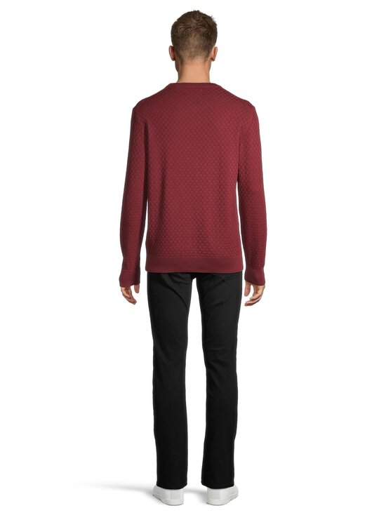 GANT - Kudum Micro Texture C-neck - 604 PLUMPED RED | Stockmann - photo 3
