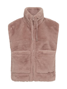 Freequent - FqFony mākslīgās kažokādas veste - 8145 PALE MAUVE | Stockmann
