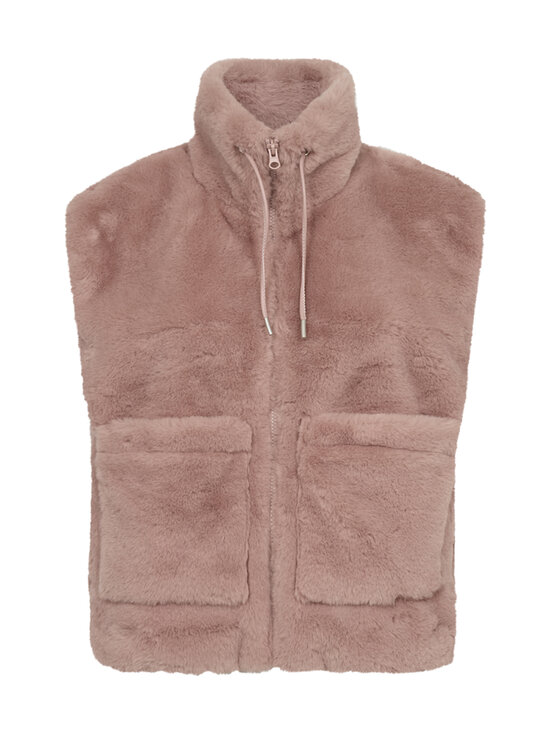 Freequent - FqFony mākslīgās kažokādas veste - 8145 PALE MAUVE | Stockmann - photo 1