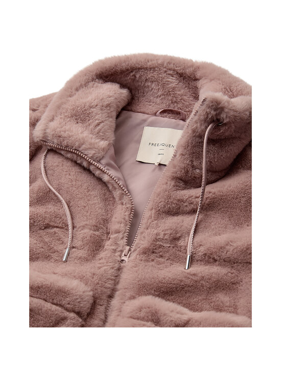 Freequent - FqFony mākslīgās kažokādas veste - 8145 PALE MAUVE | Stockmann - photo 3