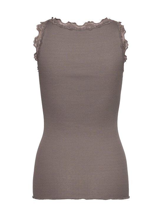 Rosemunde - RWBabette Lace U-neck -silkkisekoitetoppi - 084 GYPSUM | Stockmann - photo 2