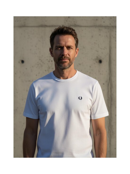Fred Perry - Ringer t-paita - WHITE | Stockmann - photo 2