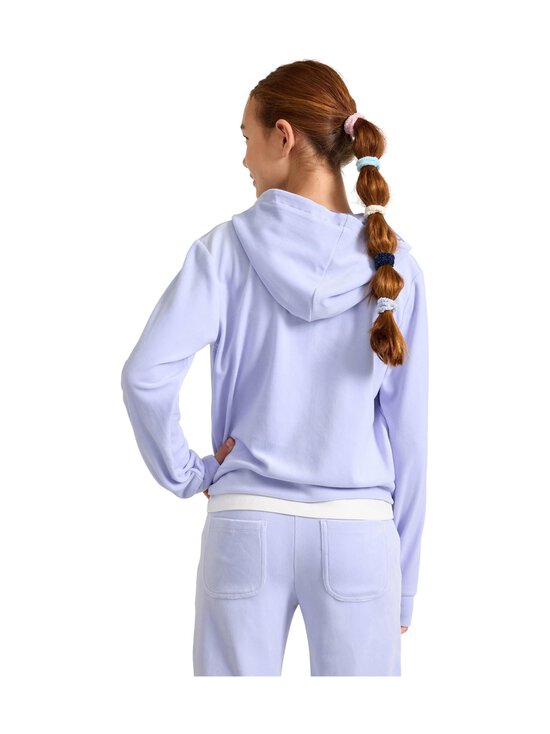 Lindex - Velūra džemperis ar kapuci - 7930 LIGHT LILAC | Stockmann - photo 4