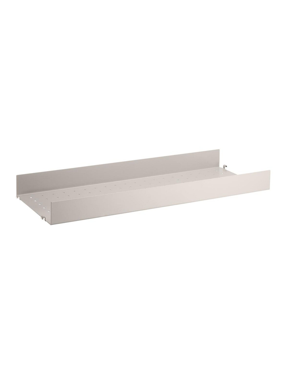 String system -metallihylly beige 78 x 30 cm