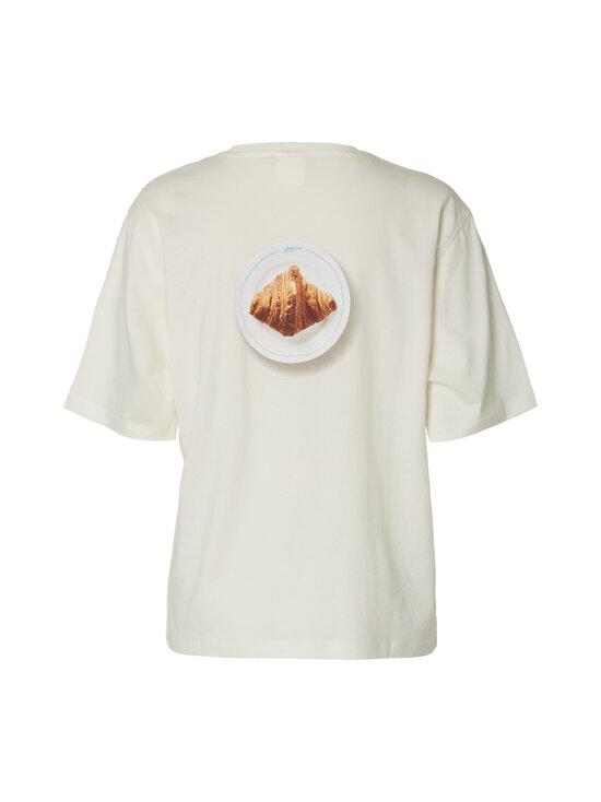 Selected - SlfRegular Vigga t-paita - EGRET | Stockmann - photo 2