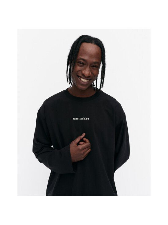 Marimekko - Reunat Logo Placement Kioski Jersey -paita - 919 BLACK, OFF WHITE - photo 9 Marimekko - Reunat Logo Placement Kioski Jersey -paita - 919 BLACK, OFF WHITE | Stockmann - photo 9