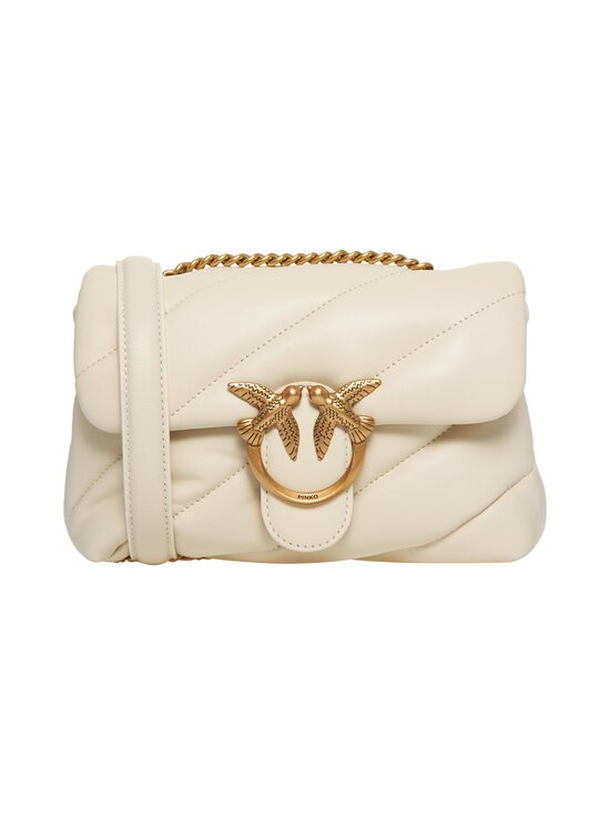 Pinko - Love Puff Mini ādas soma - Z14Q WHITE+WHITE-ANTIQUE GOLD - photo 1 Pinko - Love Puff Mini ādas soma - Z14Q WHITE+WHITE-ANTIQUE GOLD | Stockmann - photo 1