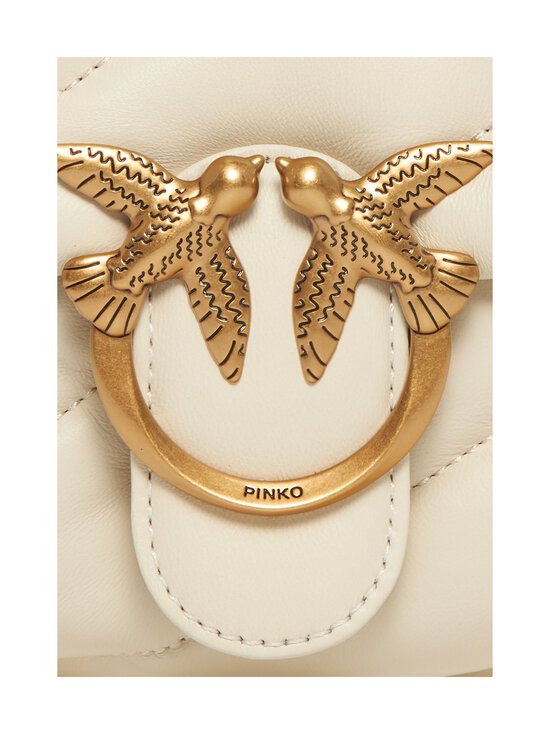 Pinko - Love Puff Mini ādas soma - Z14Q WHITE+WHITE-ANTIQUE GOLD - photo 4 Pinko - Love Puff Mini ādas soma - Z14Q WHITE+WHITE-ANTIQUE GOLD | Stockmann - photo 4
