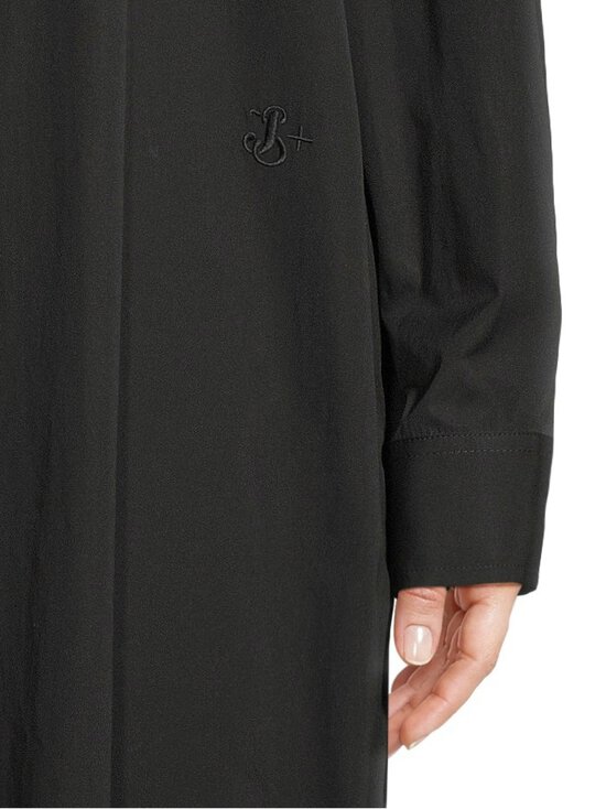 Jil Sander - 197 Emb -pitkä mekko - 001 BLACK | Stockmann - photo 5