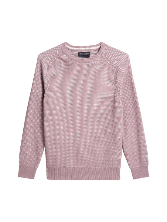 Marc O'Polo - Structured Crew Neck adīts džemperis - 622 VIOLET MAUVE | Stockmann - photo 1