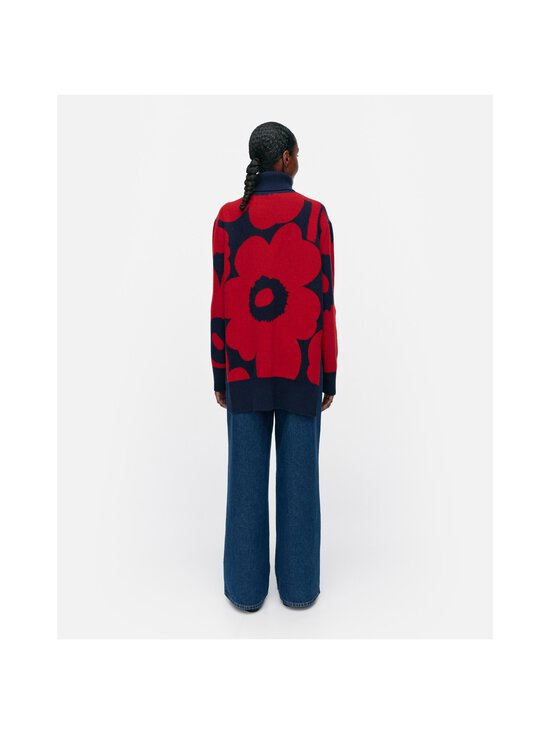 Marimekko - Villane kampsun Vinni Unikko - 350 RED, BLUE | Stockmann - photo 3