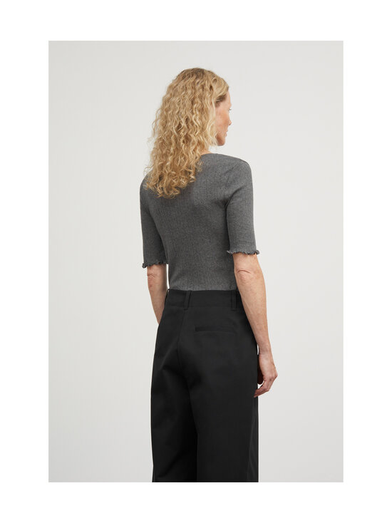 Skall Studio - T-särk Edie - DARK GREY MELANGE | Stockmann - photo 3