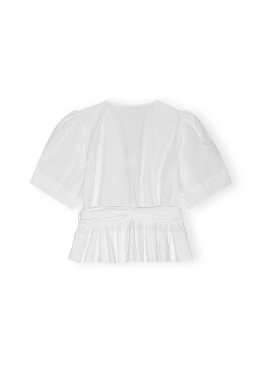 Ganni - Tie Strap -paita - 151 BRIGHT WHITE - photo 2 Ganni - Tie Strap -paita - 151 BRIGHT WHITE | Stockmann - photo 2
