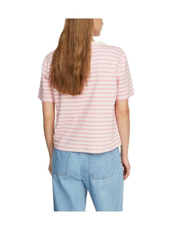 Comma - Striped t-paita - 41G0 PINK STRIPE | Stockmann - photo 4