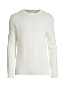 GANT - Kampsun Cotton Pique - 113 EGGSHELL | Stockmann