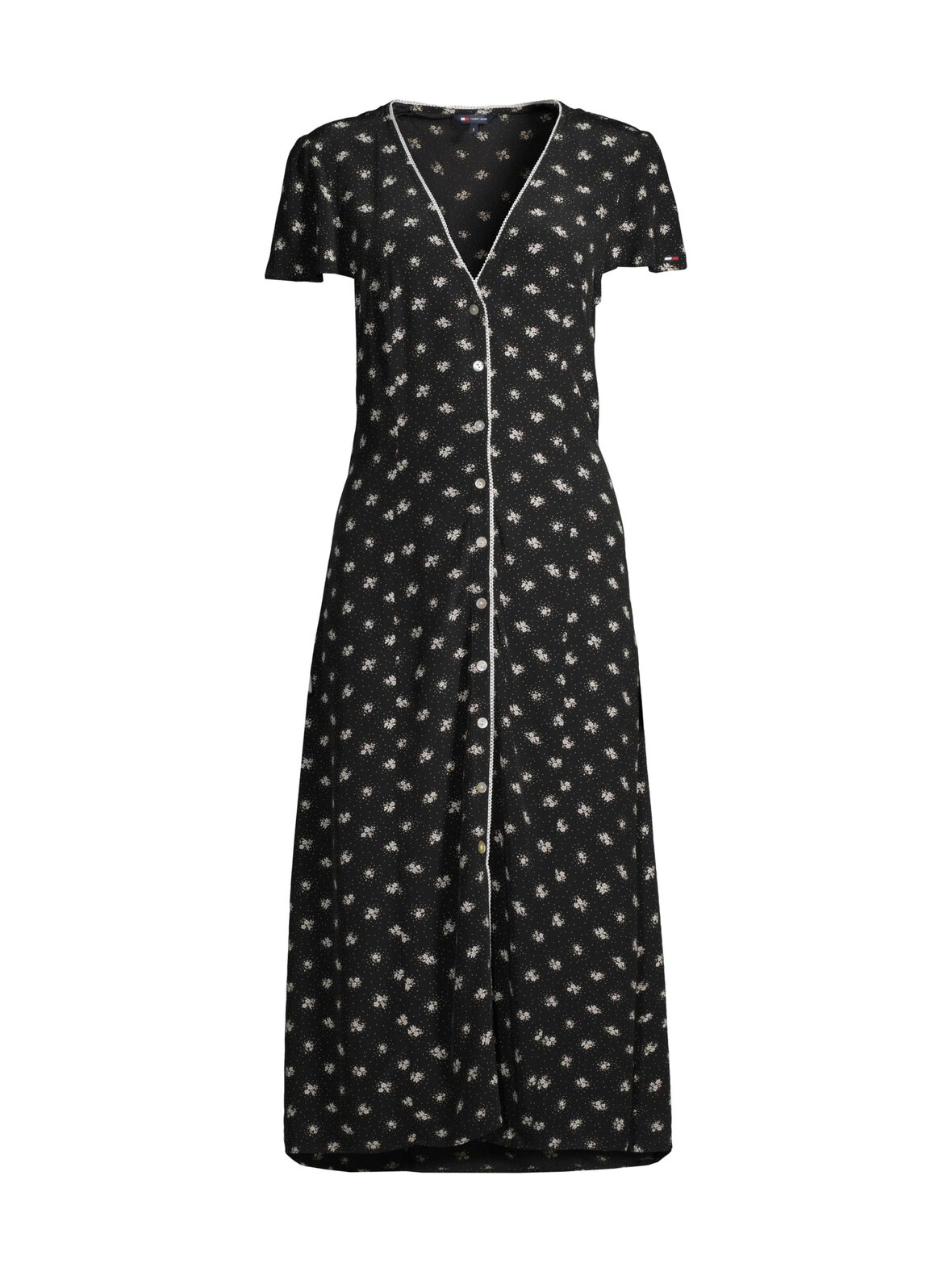 TJW Button Midi -mekko