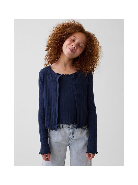 GAP - Pointelle kardigans - GIRLS VINTAGE NAVY | Stockmann - photo 3