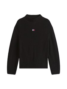 Tommy Jeans - Mockneck Badge -neule - BDS BLACK | Stockmann