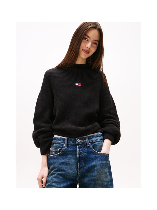 Tommy Jeans - Mockneck Badge -neule - BDS BLACK - photo 2 Tommy Jeans - Mockneck Badge -neule - BDS BLACK | Stockmann - photo 2