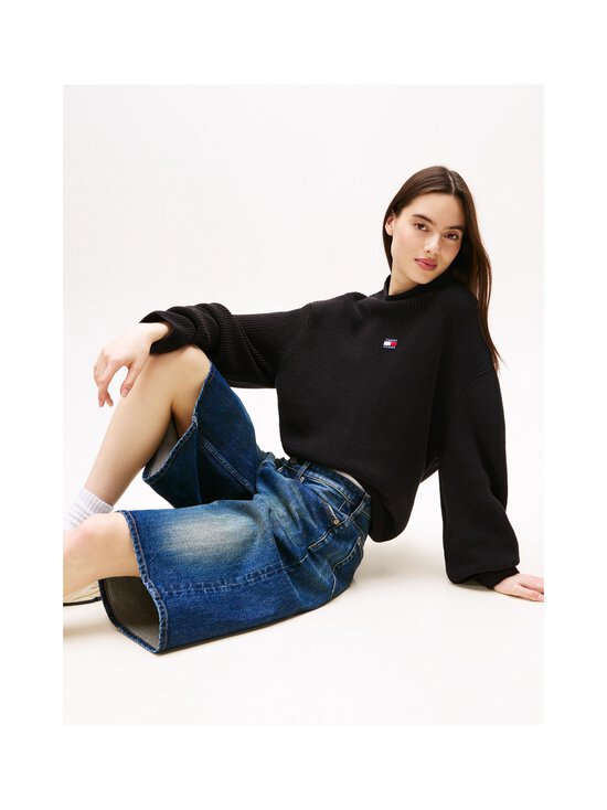 Tommy Jeans - Mockneck Badge -neule - BDS BLACK - photo 5 Tommy Jeans - Mockneck Badge -neule - BDS BLACK | Stockmann - photo 5