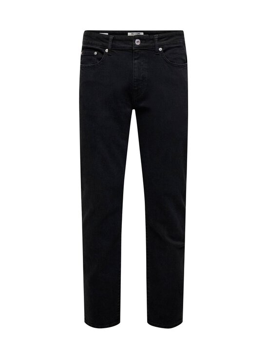 Only & Sons - OnsWeft Regular -farkut - BLACK DENIM | Stockmann - photo 1