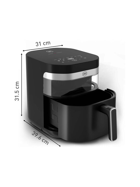 Obh Nordica - Easy Fry Infrared -kiertoilmafriteerauslaite - BLACK BLACK | Stockmann - photo 3