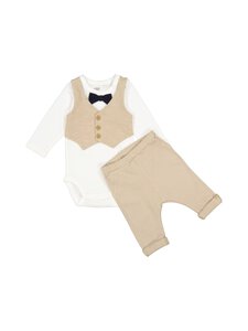 Lindex - Set Body Joggers - body ja collegehousut - 4939 BEIGE | Stockmann