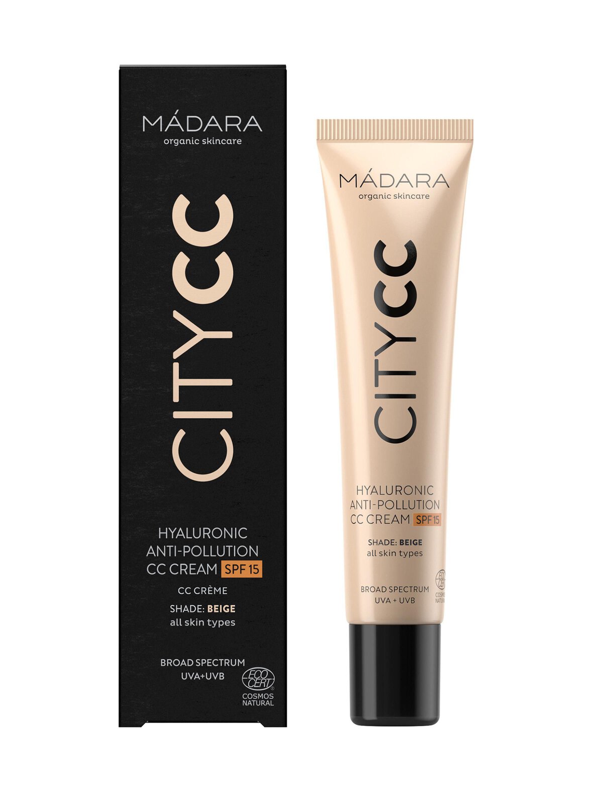 CITY CC Hyaluronic Anti-pollution CC Cream SPF 15 -meikkivoide 40 ml