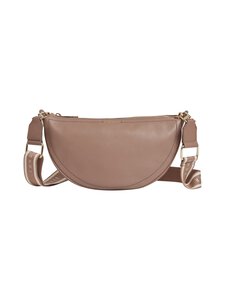 Ted Baker London - Lorreen Webbing Half Moon Crossbody -nahkalaukku - TAUPE | Stockmann
