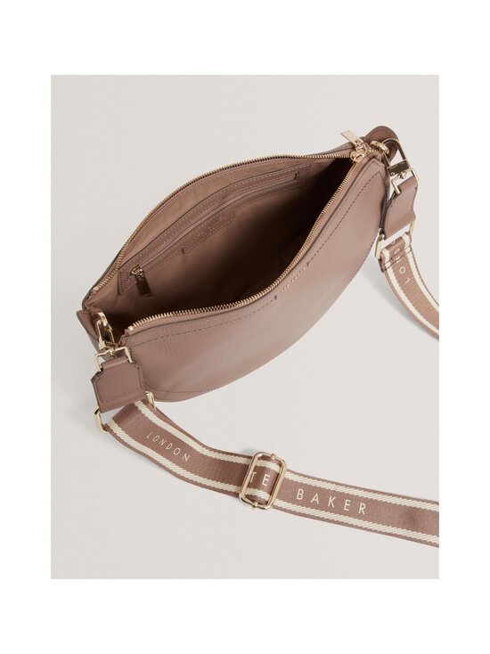 Ted Baker London - Lorreen Webbing Half Moon Crossbody ādas soma - TAUPE | Stockmann - photo 2