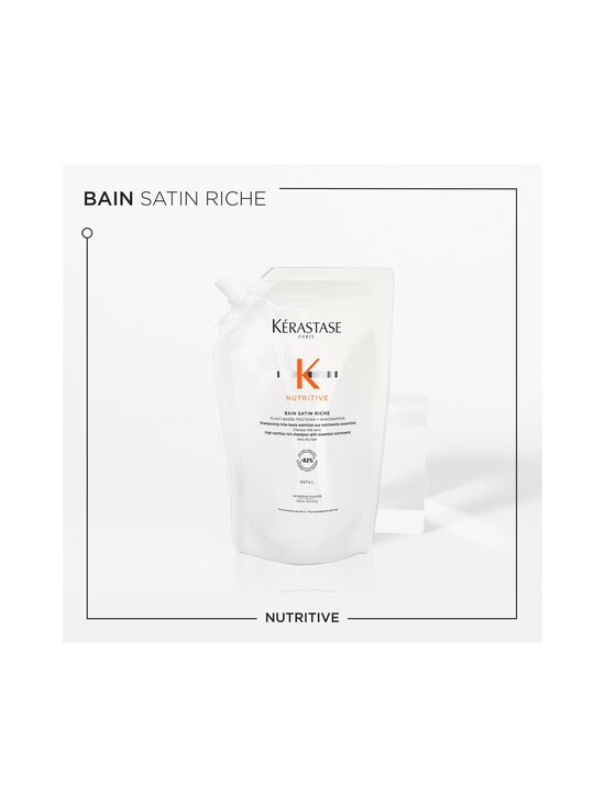 Kerastase - Bain Satin Riche Refill šampūns, uzpilde, 500ml - NOCOL - photo 5 Kerastase - Bain Satin Riche Refill šampūns, uzpilde, 500ml - NOCOL | Stockmann - photo 5