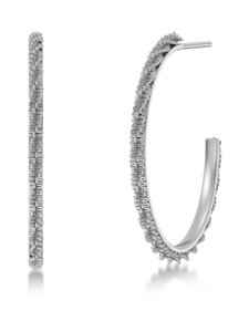 Edblad - Tinsel Thin Creoles S Steel -korvakorut - STEEL | Stockmann