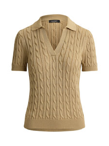 Lauren Ralph Lauren - Adīts polo džemperis - 006 BIRCH TAN | Stockmann