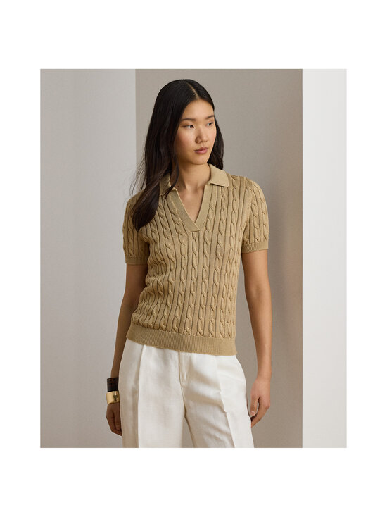 Lauren Ralph Lauren - Adīts polo džemperis - 006 BIRCH TAN | Stockmann - photo 5