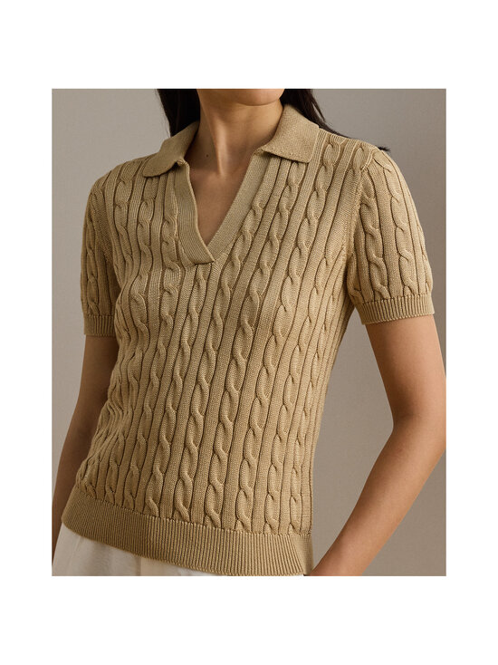 Lauren Ralph Lauren - Adīts polo džemperis - 006 BIRCH TAN | Stockmann - photo 9