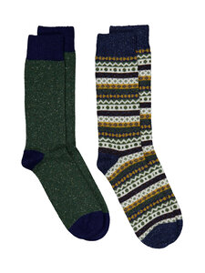 Barbour - Fairisle-sukat 2-pack - TN11 CLASSIC MIX | Stockmann