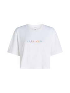 Calvin Klein Underwear - Boxy Crop Pride t-paita - 100 CLASSIC WHITE Calvin Klein Underwear - Boxy Crop Pride t-paita - 100 CLASSIC WHITE | Stockmann