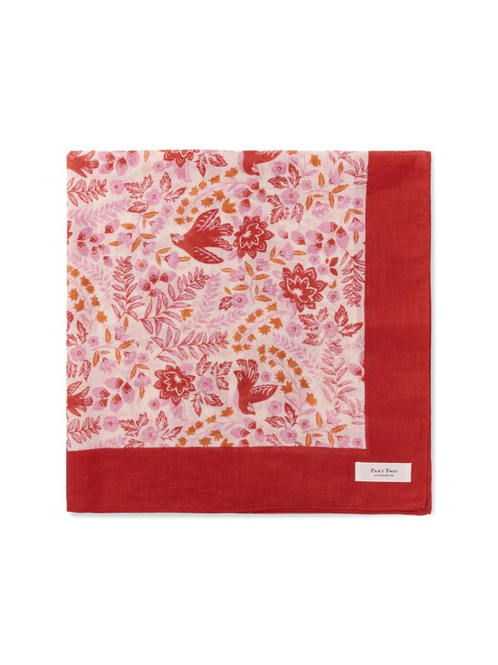 Part Two - PhiPW-huivi - 304805 POPPY RED BIRD PRINT | Stockmann - photo 2