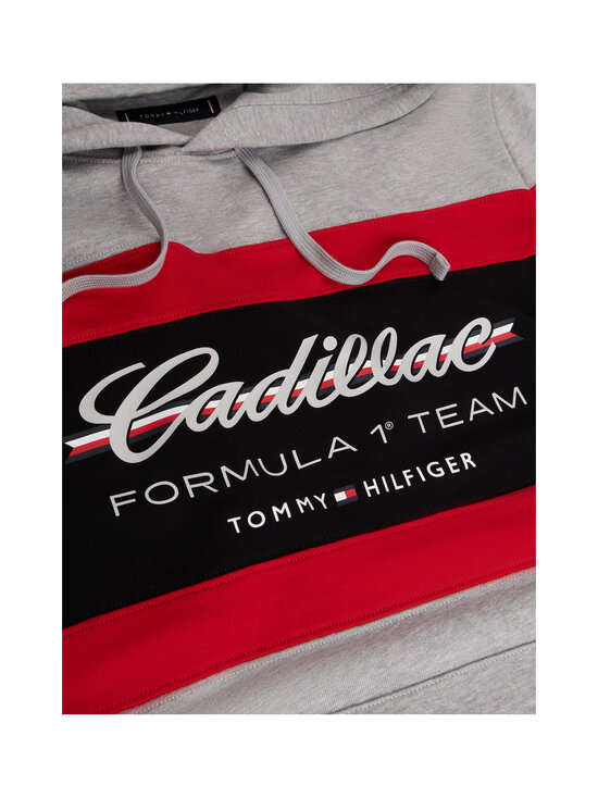 Tommy Hilfiger - TH x CF1 Panelled Script džemperis ar kapuci - P01 LIGHT GREY HEATHER | Stockmann - photo 9