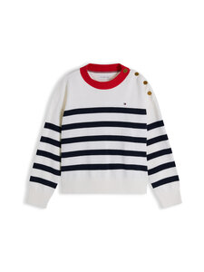 Tommy Hilfiger - Kudum Nautical - YA8 IVORY SILK STRIPES | Stockmann