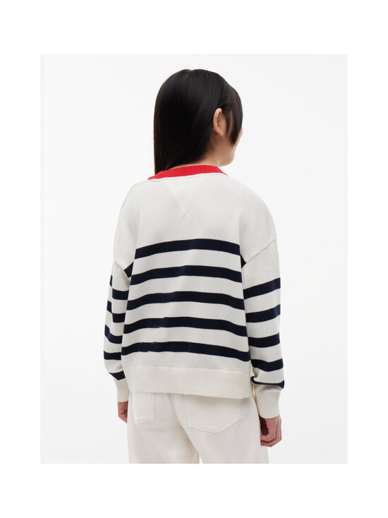 Tommy Hilfiger - Nautical-neule - YA8 IVORY SILK STRIPES | Stockmann - photo 3