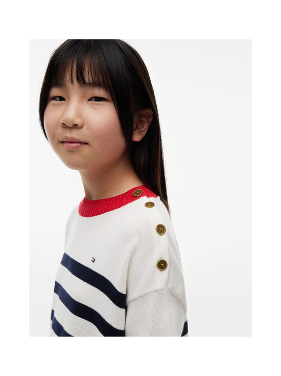 Tommy Hilfiger - Nautical-neule - YA8 IVORY SILK STRIPES | Stockmann - photo 5