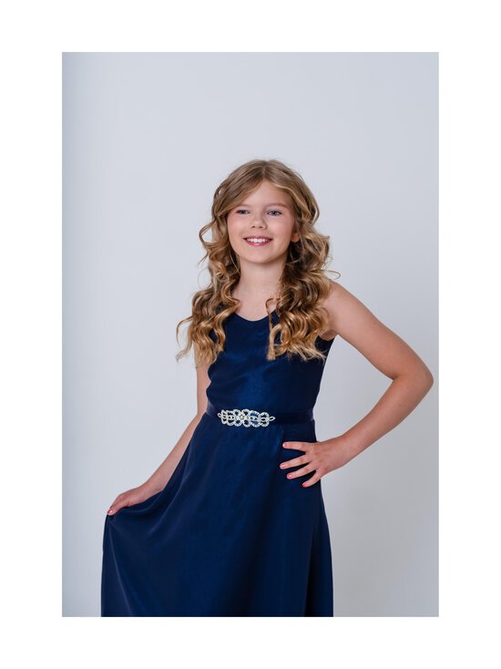 MINGNELIN - Maxi Chiffon kleita - 005 NAVY | Stockmann - photo 9