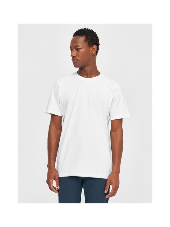 Knowledge Cotton Apparel - T-särk Badge - WHITE | Stockmann - photo 3